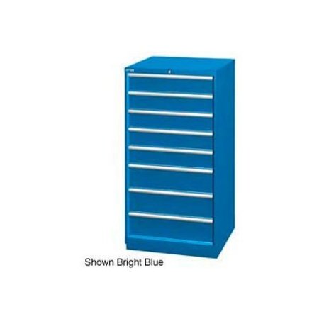 LISTA INTERNATIONAL Lista 28-1/4"W Cabinet, 8 Drawer, 95 Compart - Classic Blue, Master Keyed XSSC1350-0801CBMA